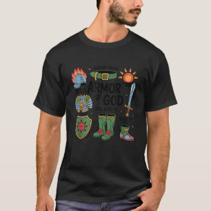 Christian Boys Armour of God Jesus is King T-Shirt