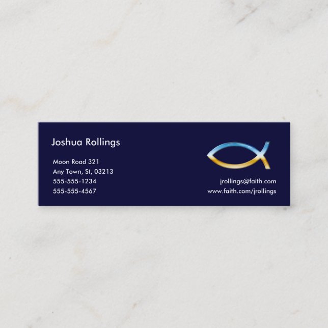 Christian - Business Card (Front)