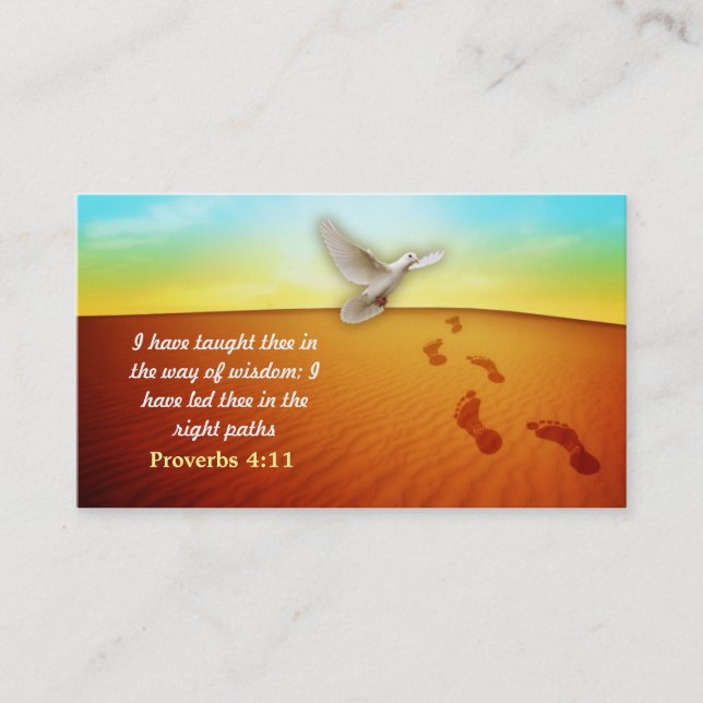 Christian Business Cards with Logo (Front)