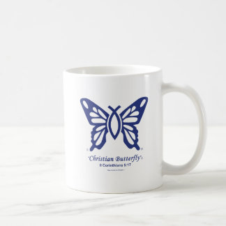 "Christian Butterfly" Coffee Mug w/Navy logo