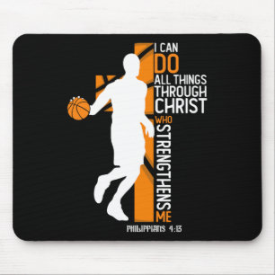 Christian Bysketbyll Cross I Can Do All Things Thr Mouse Pad