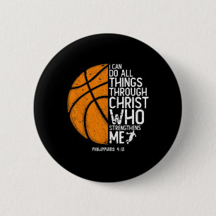 Christian Bysketbyll Love All Things I Can Do Thro 6 Cm Round Badge