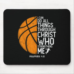 Christian Bysketbyll Love All Things I Can Do Thro Mouse Pad