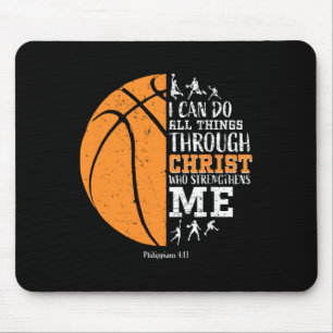 Christian Bysketbyll Men Boys Kids Religious Gifts Mouse Pad