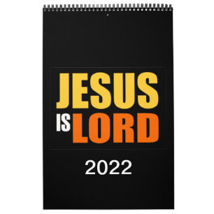 Christian Calendar 2022 - Bold Colours