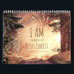 Christian Calendar I am Jesus Bible Verse<br><div class="desc">Christian Calendar I am Jesus Bible Verse Calendar. An inspirational Christian calendar gift. Features beautiful matching images for each 'I am' statement of the Lord Jesus Christ. These Bible verses are taken from the King James Bible version. Since this calendar is customised you can replace the text to your favourite...</div>