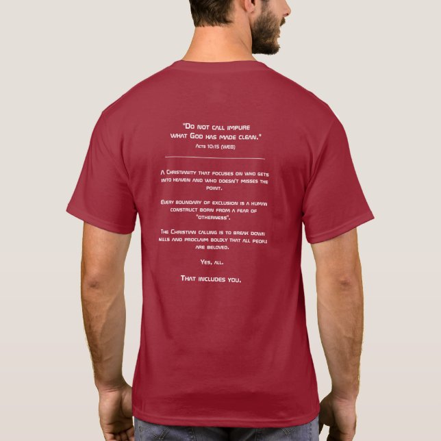 Christian Calling T-Shirt (RRR Logo) (Back)