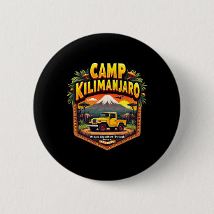 Christian Camp Camp Kilimanjaro An Epic Expedition 6 Cm Round Badge