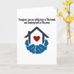 Christian Caregiver's Encouragement Card