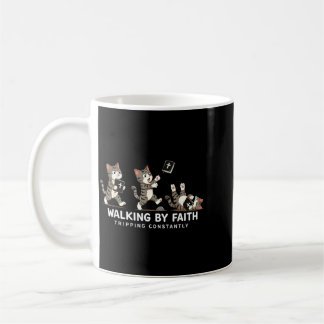 Christian Cat Walking Coffee Mug