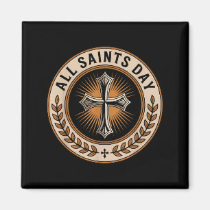 Christian Catholic Cross Holy Spirit November All  Magnet