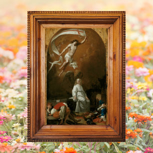 Christian Catholic Jesus Resurrection Happy Easter Poster