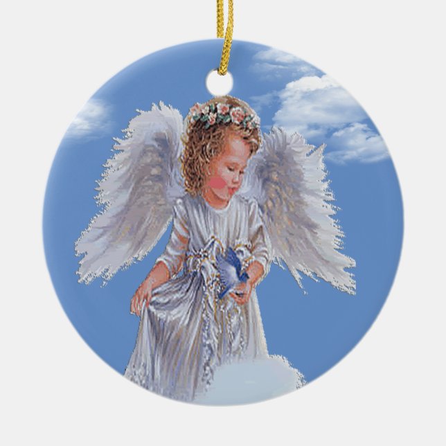 Christian Ceramic Ornament (Front)