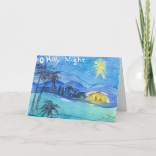 Christian Christmas Bethlehem Greeting card