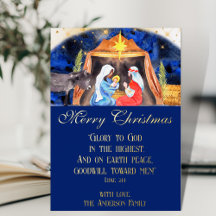 Christian Christmas Bible Verse Nativity Jesus