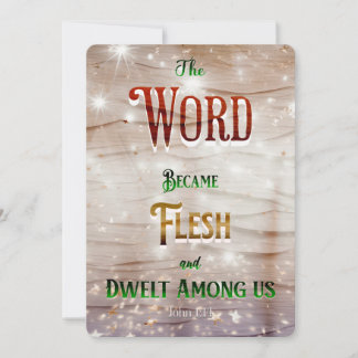 Christian Christmas Card 2023 Modern Design
