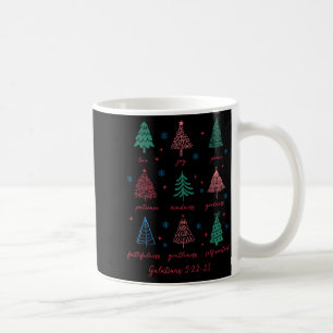 Christian Christmas Galatians 5 22-23 Fruit Of The Coffee Mug