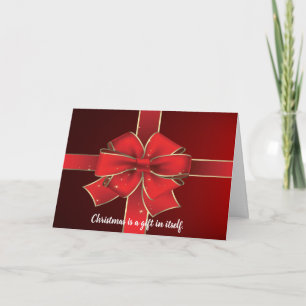 Christian Christmas Gift Holiday Card