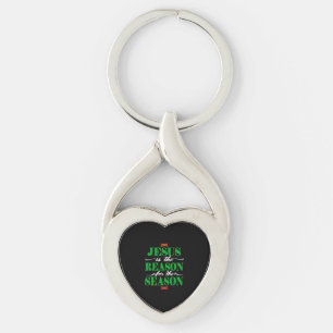 Christian Christmas Gifts Jesus Is The Reason For  Key Ring