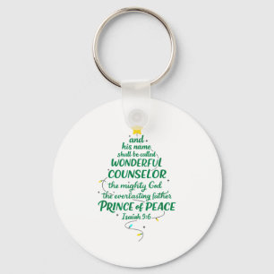 Christian Christmas Jesus Bible Names Xmas Tree Sh Key Ring