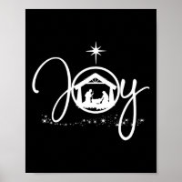 Christian Christmas Joy Jesus Nativity Scene Faith