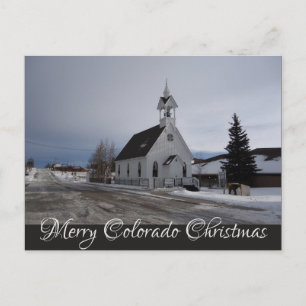 Christian Christmas "Merry Colorado Christmas" Postcard