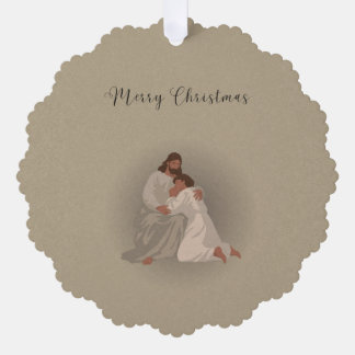 Christian Christmas Ornament Card 