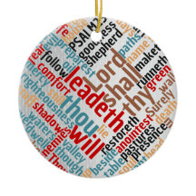 Christian Christmas Psalm 23 Scripture