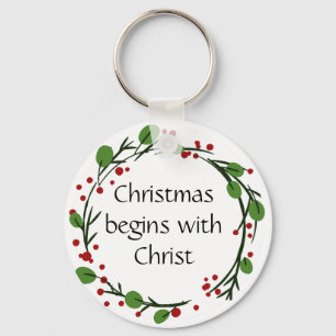 Christian Christmas Scripture Sticker Scripture Key Ring