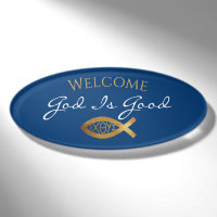 Christian Church Ministry Greeter Usher Name Tag