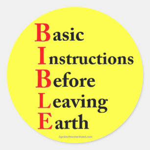 Christian Classic Round Sticker