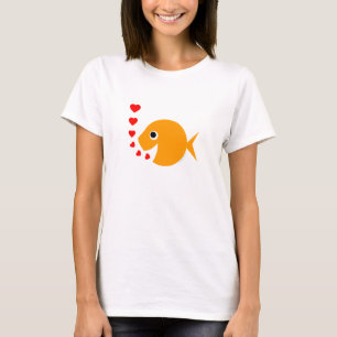 Christian Clean Humour Bachelorette Cute Goldfish T-Shirt
