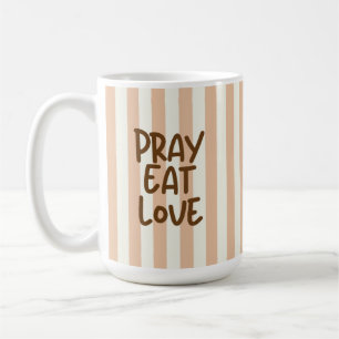 Christian Coffee Lover Brown Lettering Cosy Coffee Mug