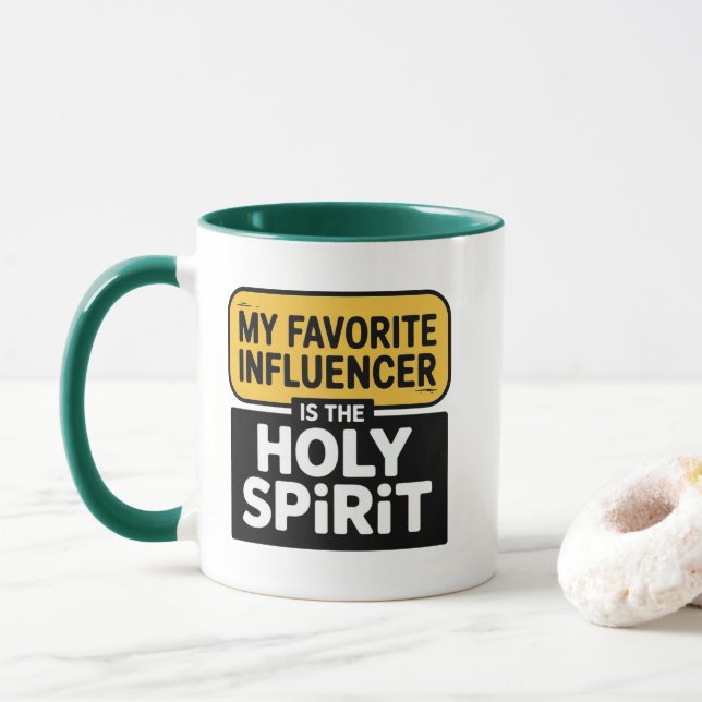 Christian Coffee Mug (With Donut)