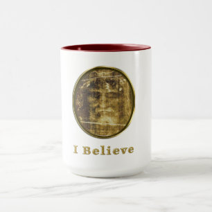 Christian coffee mug Shroud of turin