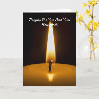 Christian condolence card