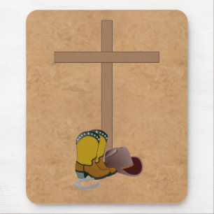 Christian Country Western MOUSEPAD