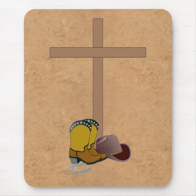 Christian Country Western MOUSEPAD (Front)
