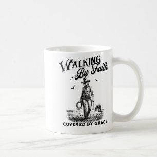 Christian Cowgirl Bible Verse Western Jesus Faith Coffee Mug