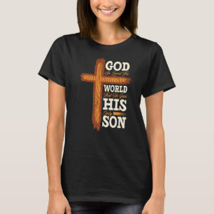 Christian Cross Bible Verse Scripture Faith T-Shirt