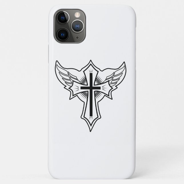 Christian cross Case-Mate iPhone case (Back)