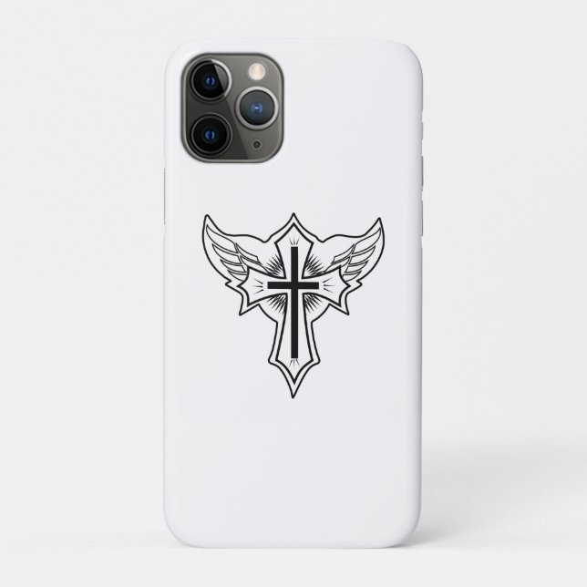 Christian cross Case-Mate iPhone case (Back)