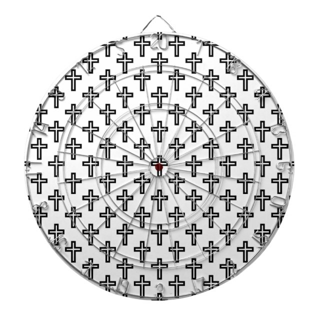 Christian Cross Dartboard (Front)