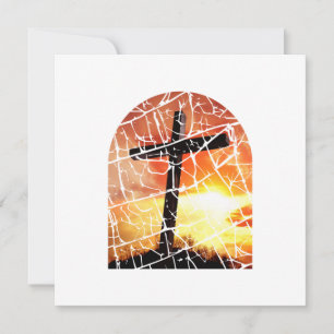 Christian Cross Invitation