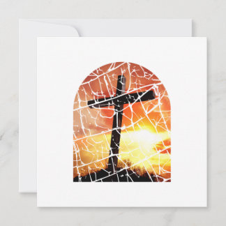 Christian Cross Invitation