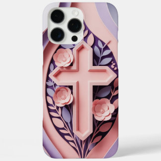 Christian Cross iPhone 16 Pro Case Ai design