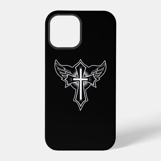 Christian cross iPhone case (Back)