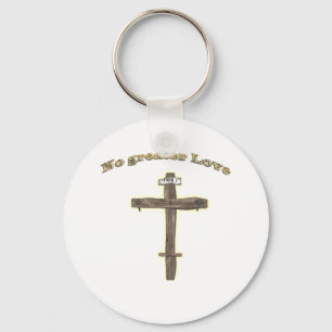 Christian cross key ring