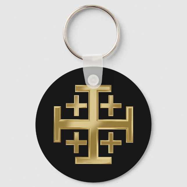 Christian cross key ring (Front)
