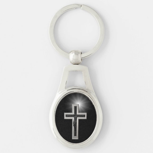Christian cross key ring (Front)